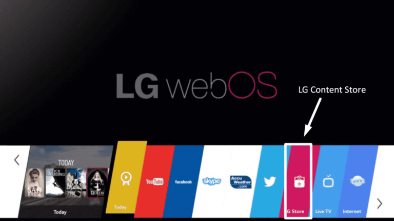 SS IPTV App im LG Content Store